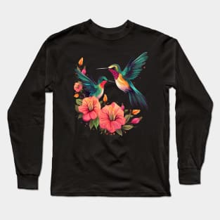 Hummingbird Mothers Day Long Sleeve T-Shirt